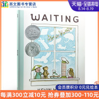 预售【送音频】2016年凯迪克银奖英文原版 Waiting 等待 凯迪克获奖作品 苏斯银奖 3-6岁儿童睡前晚安故事亲子共读  英语睡前故事