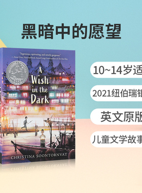 送音频英文原版小说A Wish in the Dark黑暗中的愿望2021年纽伯瑞银奖10-14岁中小学生英语课外阅读读物儿童奇幻情节故事