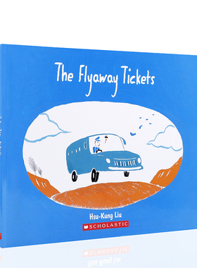 英文原版进口The Flyaway Tickets车票去哪里了 学乐出版3-5岁低幼儿童英语启蒙认知绘本 趣味性冒险图画故事书锻炼孩子想象力童书