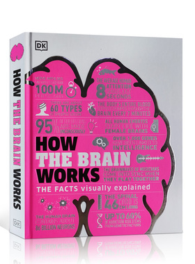 英文原版进口DK How the Brain Works The Facts Visually Explained大脑是如何运作的科普大脑运作百科读物图形图解儿童