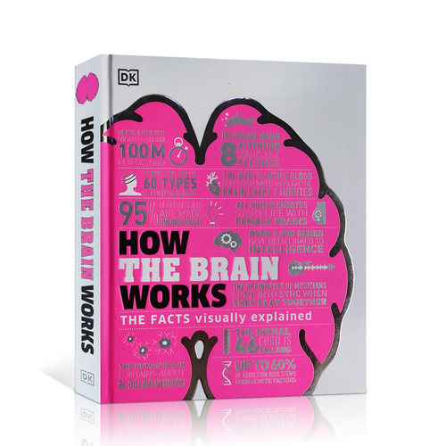 英文原版进口DK How the Brain Works The Facts Visually Explained大脑是如何运作的科普大脑运作百科读物图形图解儿童