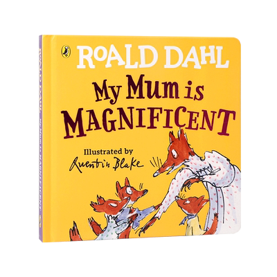 英文原版 My Mum is Magnificent 我的妈妈很伟大 3-5岁幼儿英语早教启蒙绘本宝宝睡前故事书 Roald Dahl罗尔德-达尔著作 儿歌童谣