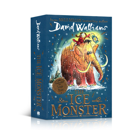 进口英文原版The Ice Monster: from multi-million bestseller David Walliams大卫少年幽默小说系列冰上怪兽猛犸象小说进口