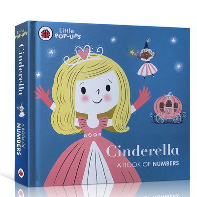 英文原版 Little Pop-Ups: Cinderella 小弹出窗口:灰姑娘童话儿童英语启蒙绘本课外趣味阅读图画书纸板书撕不烂 正版进口Ladybird