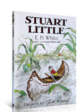 英文原版Stuart Little精灵鼠小弟E.B.white 怀特夏特洛的网作者儿童文学名著中小学生经典书目6-7-8岁儿童获奖桥梁章节