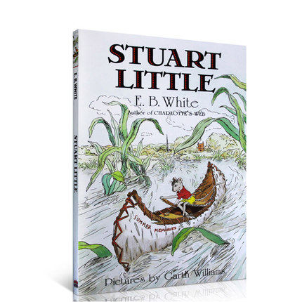 英文原版Stuart Little精灵鼠小弟E.B.white 怀特夏特洛的网作者儿童文学名著中小学生经典书目6-7-8岁儿童获奖桥梁章节