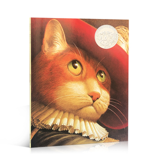 凯迪克银奖 绘本 穿靴子 英文原版 儿童英语启蒙图画故事书 小学生课外阅读学校推荐 书目 Puss Boots 一年级必读经典 猫