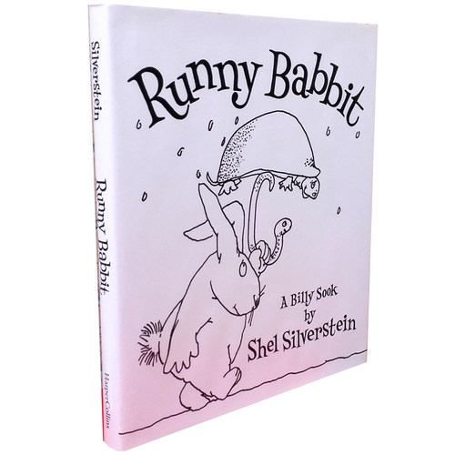 英文原版Runny Babbit A Billy Sook 尼巴子兔回来了爱心树作者Shel Silverstein 儿童宝宝诗词诗歌经典绘本进口英语学习训练提升