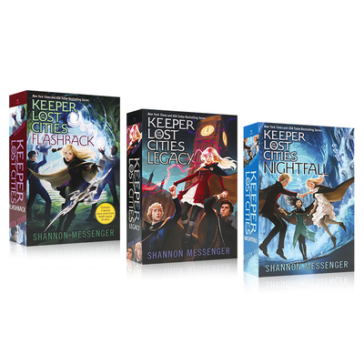 英文原版 Keeper of the Lost Cities 失落城市的守护者 系列3本 青少年课外阅读进阶读物  魔法奇幻冒险故事小说