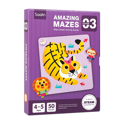 英文原版进口Six minutes of mindfulness training for a mental maze6分钟专注力训练思维迷宫-进阶篇 低幼儿童启蒙早教绘本