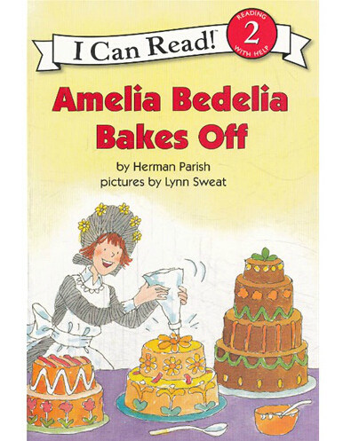 英文原版Amelia Bedelia Bakes Off(I Can Read Book 2) 儿童读物