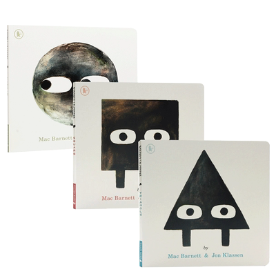 Jon Klassen形状/空间三部曲Circle圆形Square正方形Triangle三角形Farm农场Island岛屿Forest森林儿童艺术启蒙英文原版绘本