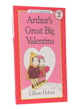 【送音频】英文原版Arthur's Great Big Valentine 亚瑟的情人节汪琣珽第四阶段0-3岁宝宝英语认知启蒙故事书图画书情感表达绘本