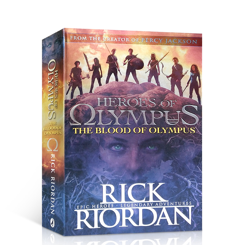 预售第二季波西杰克逊同系列奥林匹斯英雄5奥林匹斯之血英文原版The Blood of Olympus Heroes of Olympus Book小说青少年英语课外