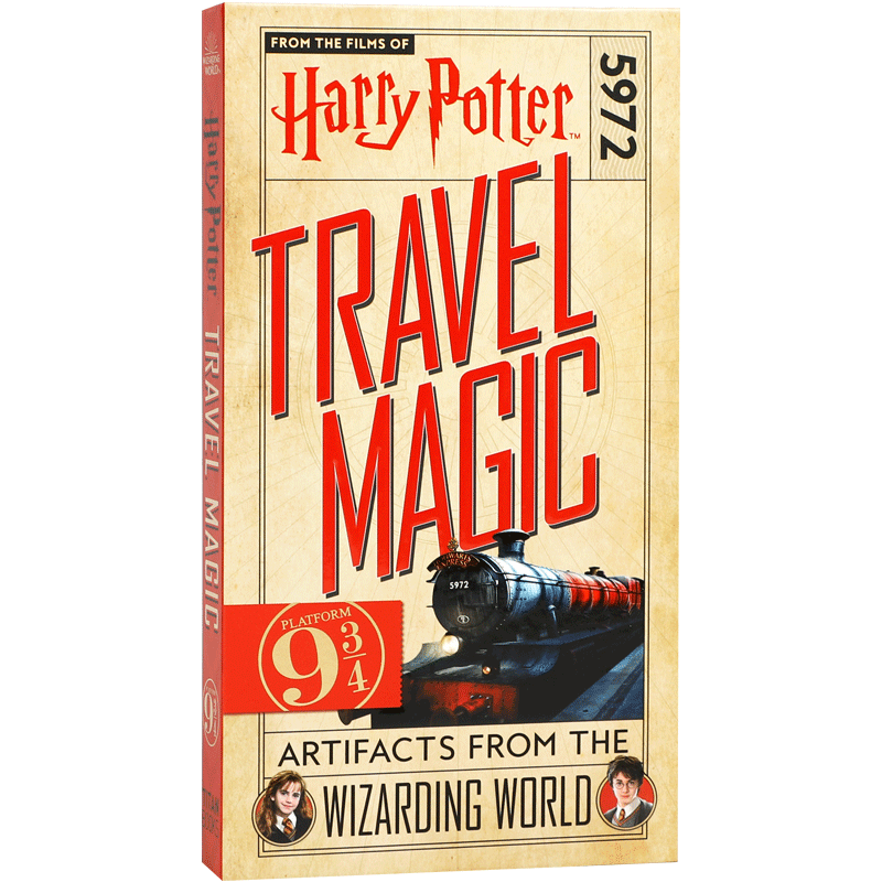 英文原版哈利·波特旅行魔法Harry Potter: Travel Magic Platform 9¾: Artifacts from the Wizarding World哈里波特礼物周边道具