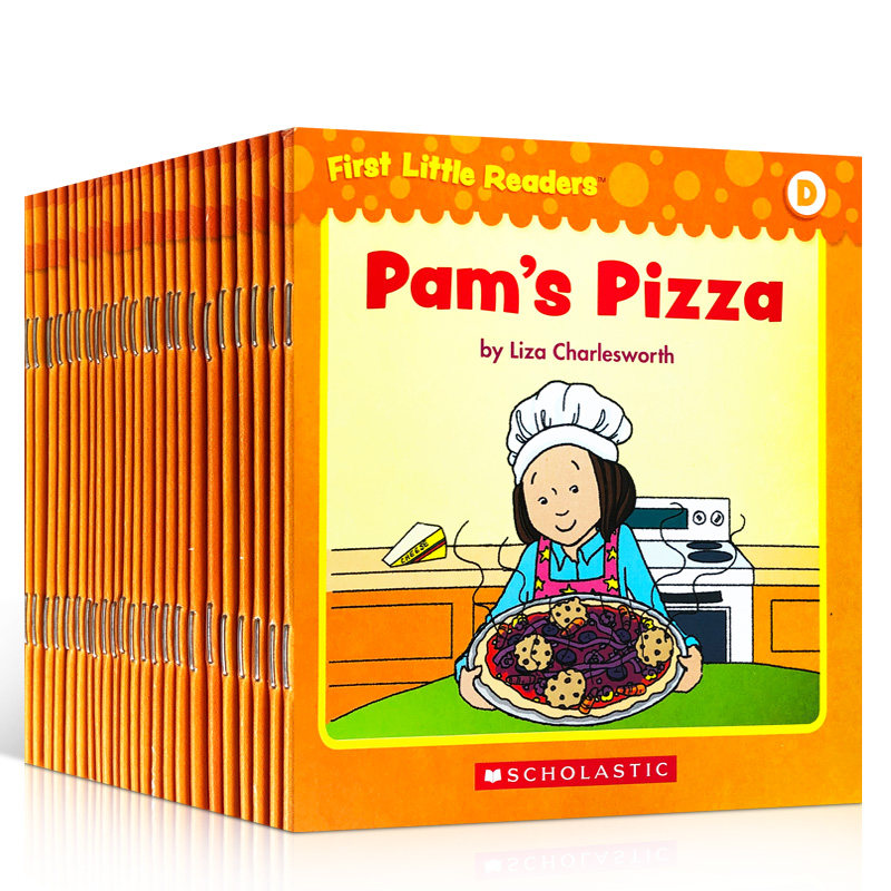 送音频Scholastic学乐小读者系列 英文原版绘本First Little Readers Level D 25册启蒙读物套装小学阶段分级阅读轻松阅读图画书图片