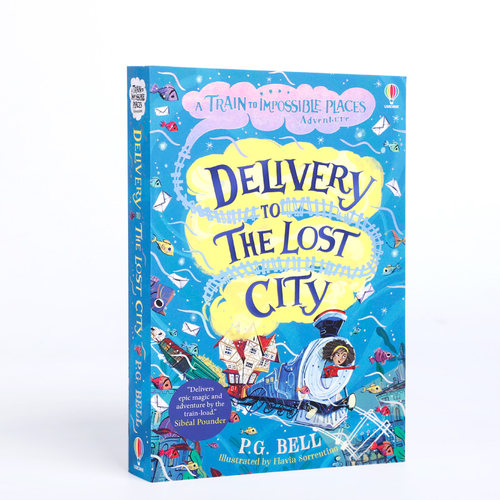 开往不可能的地方的列车#3英文原版Usborne尤斯伯恩小说Train to Impossible Places Adventures:Delivery to the Lost City
