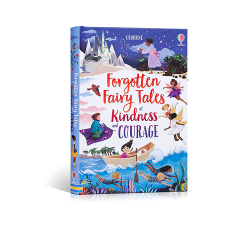 英文原版Forgotten Fairytales of Kindness and Courage被遗忘的关于善意和勇气的童话故事Usborne尤斯伯恩儿童英语趣味阅读童书