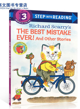 英文原版绘本 The Best Mistake Ever! and Other Stories 3故事合集！错误 误会 社交 斯凯瑞理查德 Richard Scarry's