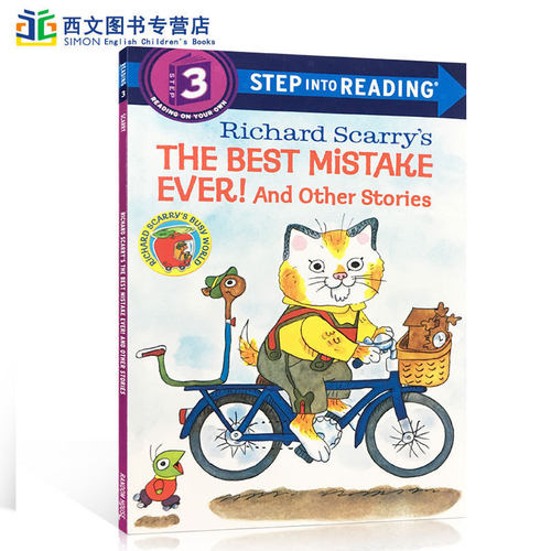 英文原版绘本 The Best Mistake Ever! and Other Stories 3故事合集！错误 误会 社交 斯凯瑞理查德 Richard Scarry's