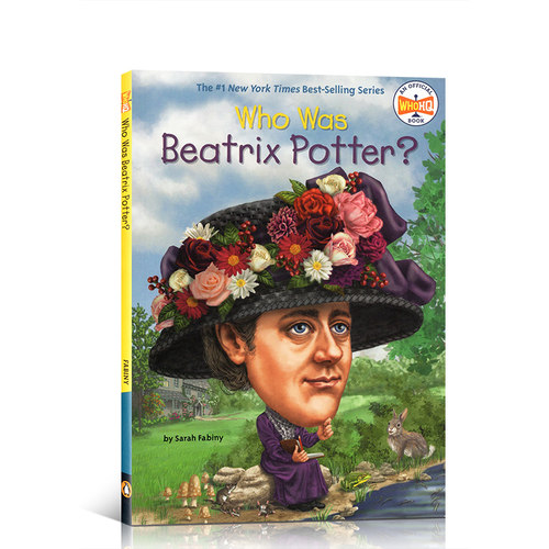 进口英文原版 谁是毕翠克丝·波特？ Who Was Beatrix Potter? Who Was/Is 系列名人传记系列书籍儿童版 中小学生课外英语阅读读物