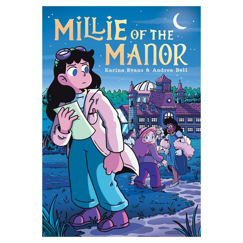 预售英文原版Millie of the Manor: A Graphic Novel庄园里的米莉侦探悬疑友谊全彩漫画平装漫画10-14岁