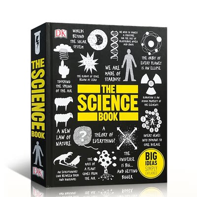 英文原版 DK 科学百科图解 The Science Book: Big Ideas Simply Explained 人类的思想百科丛书 全彩精装版 易科学学习科普参考书
