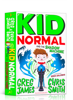 麻瓜小子3和影子机器Kid Normal and the Shadow Machine英文原版进口儿童文学小说青少年奇幻读物中小学生英语课外带插图
