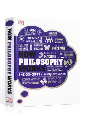 DK视觉图解百科 哲学如何运作 How Philosophy Works The concepts visually explained 英文原版哲学儿童科普读物精美插图精装