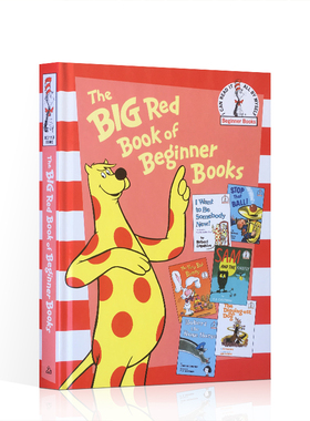 【送音频】企鹅兰登出版社 Dr Seuss 苏斯入门书系列 The Big Red Book of Beginner Books 大红书 英文启蒙绘本原版 精装