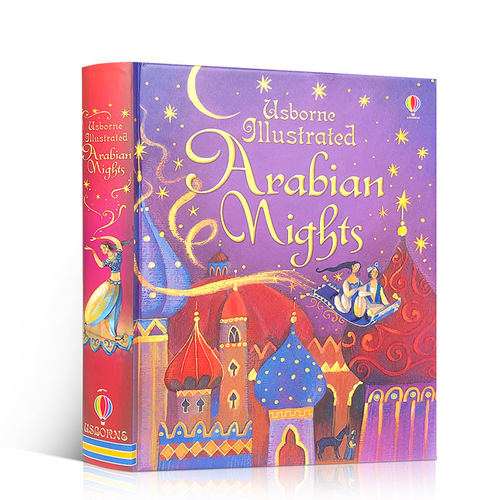一千零一夜【9个故事合集】Usborne Illustrated Arabian Nights 天方夜谭 英文原版精装大开经典童话绘本故事书 全彩插图英语读物