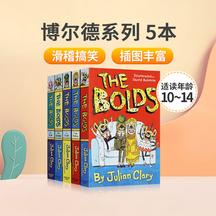 Holiday 小说Bolds博尔德一家系列Bolds Trouble 英文原版 Green Wild Rescue 滑稽搞笑插图故事书 the