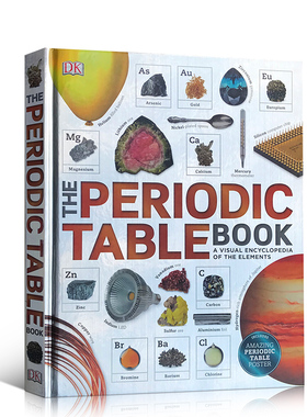 英文原版dk视觉百科The Periodic Table Book元素周期表：一本关于化学元素A Visual Encyclopedia of的少儿童Animal History