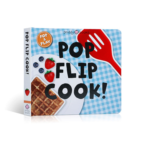 英文原版Pop, Flip, Cook我是小厨师职业启蒙认知儿童Ladybird小瓢虫职业启蒙Busy Day: Chef厨师Astronaut尤斯伯恩偷偷看里面DK