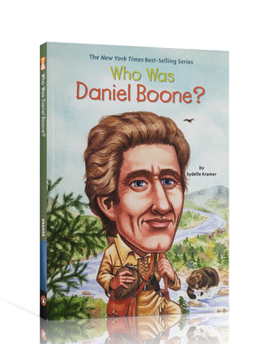 英文原版 丹尼尔·布恩是谁？ Who Was Daniel Boone? Who Was/Is 系列名人科普 中小学生课外英语阅读读物 名人传记系列 进口书籍