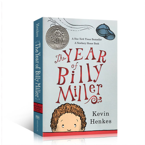 纽伯瑞银奖小说The Year of Billy Miller英文原版进口神奇的一年儿童启蒙故事绘本课外阅读畅销书籍6-10岁获奖Kevin Henkes