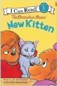 【送音频】英文原版The Berenstain Bears' New Kitten i can read私房书单低幼儿童亲子晚安睡前故事书英语启蒙初级读物绘本