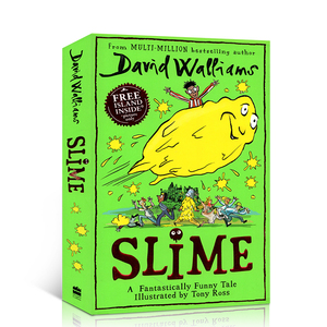 进口英文原版书Slime大卫威廉姆斯新作David Walliams大卫少年幽默趣味小说系列 青少年章节桥梁书学生英语课外阅读读物进口正版书