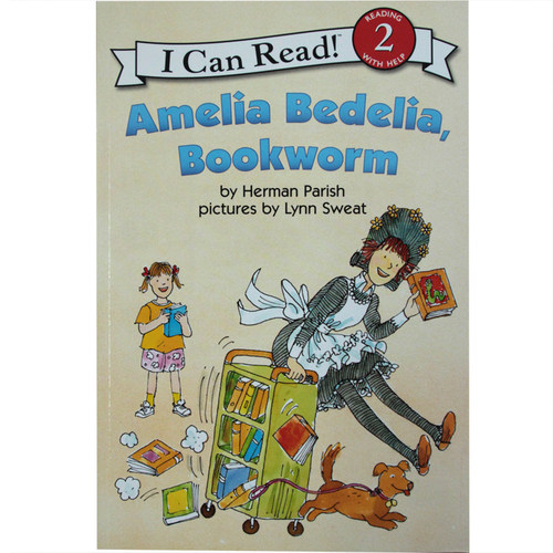 【送音频】英语原版Amelia Bedelia, Bookworm小女佣系列 糊涂女佣阿米莉亚 I can read 2第二阶段儿童英语启蒙认知绘本亲子共读