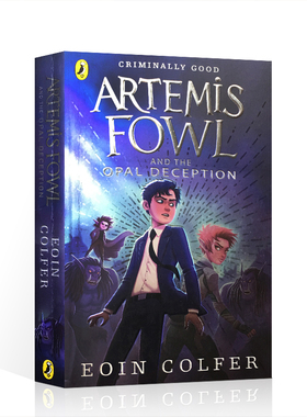 英文原版进口 Artemis Fowl and the Opal Deception 阿特米斯奇幻历险4：猫眼的诡计 7-12岁儿童科幻冒险故事小说 Eoin Colfer