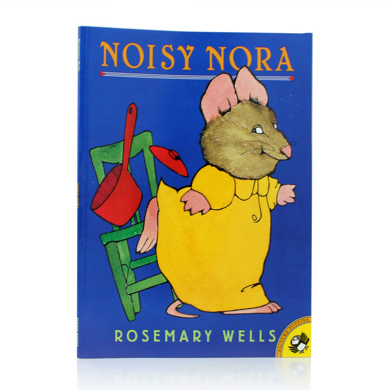 送音频英文原版绘本正版书籍noisy nora吵闹的诺拉名家rosemary wells