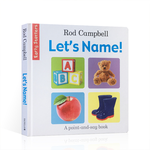 Name Campbell Early zoo同作者Rod 婴幼儿动物认知撕不烂纸板书dear 儿童早教启蒙英语单词图画词典 Let Starters 绘本 英文原版