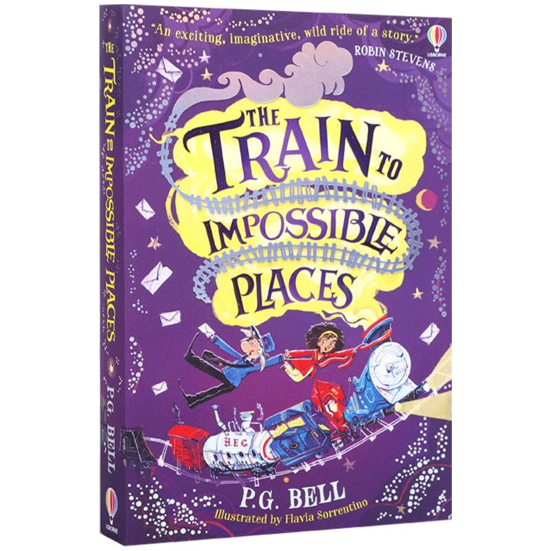 英文原版尤斯伯恩Train to Impossible Places Adventures #1开往不可能的地方的列车#1受诅咒的快递中小学生英语课外阅读