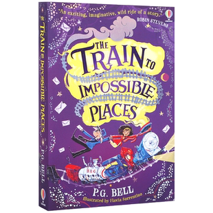 预售英文原版尤斯伯恩Train to Impossible Places Adventures #1开往不可能的地方的列车#1受诅咒的快递中小学生英语课外阅读