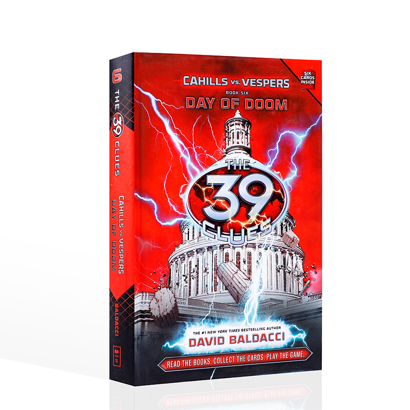 英文原版进口39 CLUES; THE: CAHILLS VS. VESPERS BOOK6 39条线索:厄运之日 学乐出版中小学生英语课外阅读读物 章节桥梁小说
