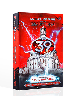 英文原版进口39 CLUES; THE: CAHILLS VS. VESPERS BOOK6 39条线索：厄运之日 学乐出版中小学生英语课外阅读读物 章节桥梁小说