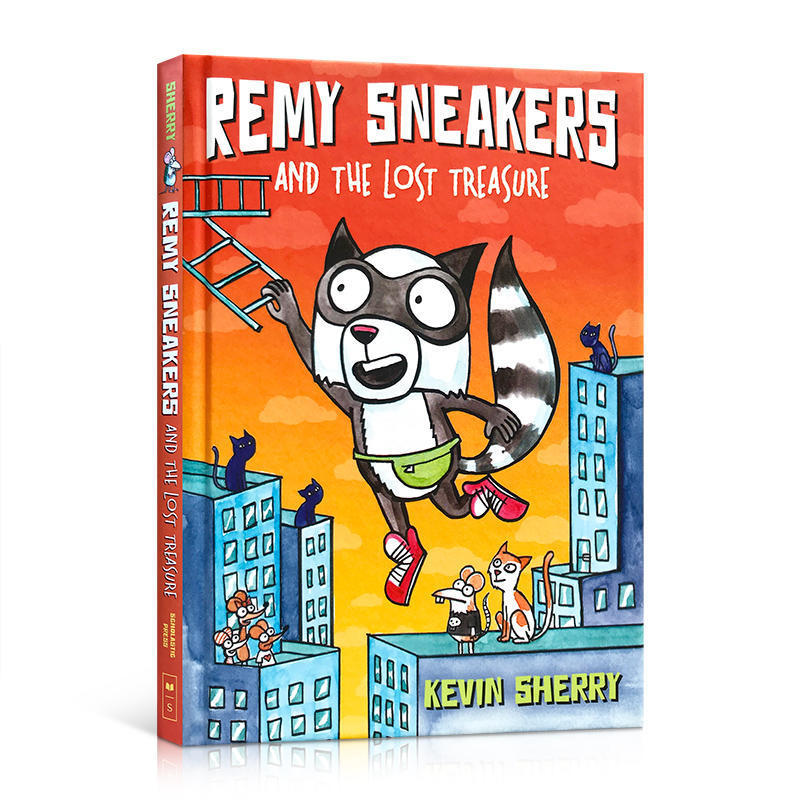 英文原版进口Remy Sneakers #2 Remy Sneakers and the Lost Treasure我的球鞋和丢失的宝藏儿童益智类启蒙认知图画故事书精装绘本