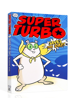 英文原版 The Tiger's Eye#1 Super Turbo Saves the Day! 仓鼠特步拯救了一天 少儿英语课外阅读桥梁漫画绘本读物正版进口平装书