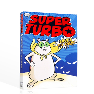 Eye Turbo The 少儿英语课外阅读桥梁漫画绘本读物正版 书 英文原版 仓鼠特步拯救了一天 Tiger the Saves Super 进口平装 Day