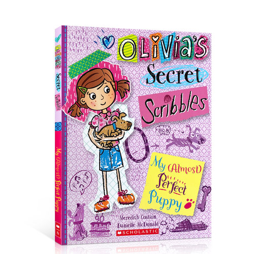 英文原版学乐奥莉维亚涂鸦日记2 Olivia's Secret Scribbles 2 儿童文学故事书插图童书 幽默搞笑 6+岁